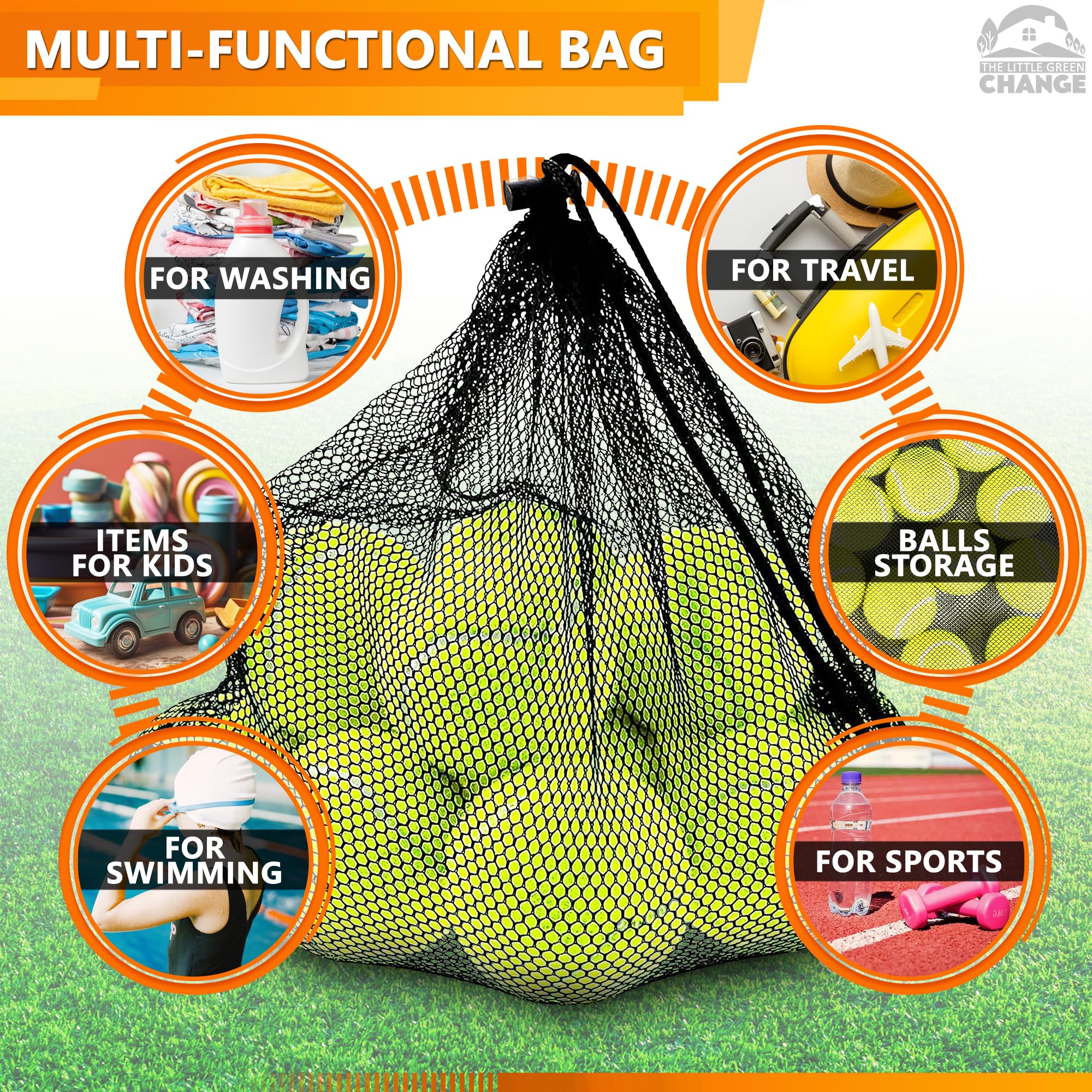 12 bolsas de malla con cordón para lavandería de 13 x 15.5 pulgadas