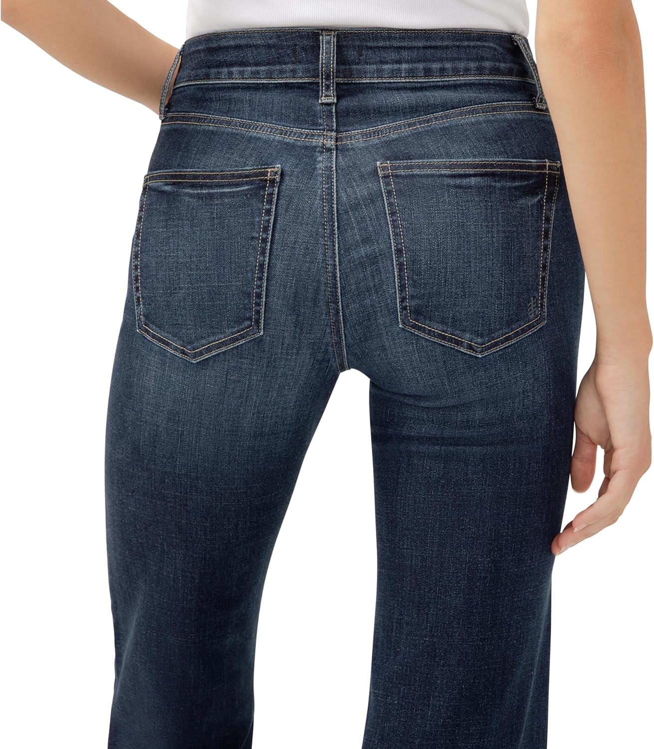 Silver Jeans Co. Womens Avery High Rise Curvy Fit Trouser Jeans - Image 5