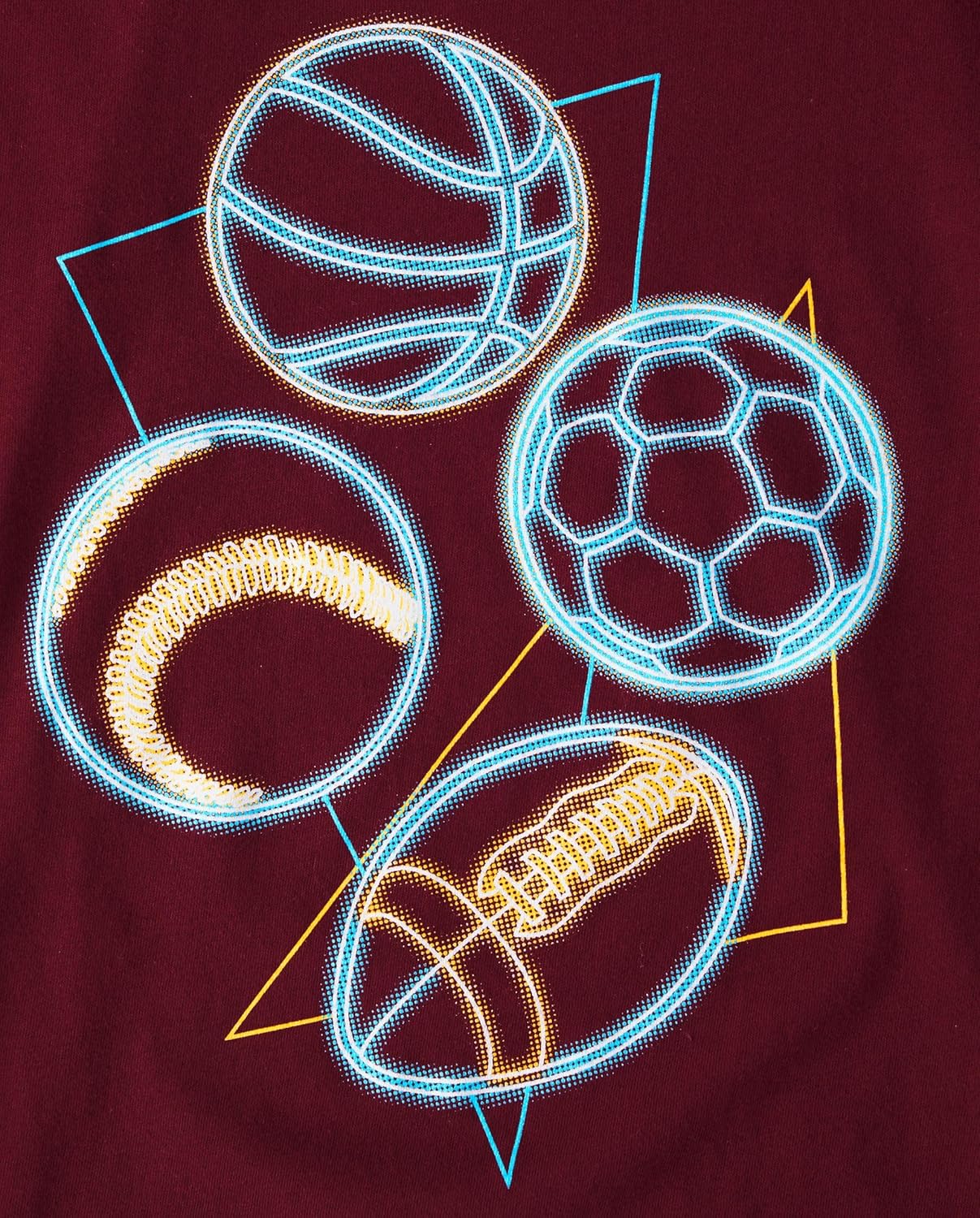 The Children's Place Boys Gamer,Cars,Sports Long Sleeve Graphic T-Shirts,2 Pack - Image 3