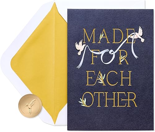 Tarjeta de boda Papyrus (Gente increíble)