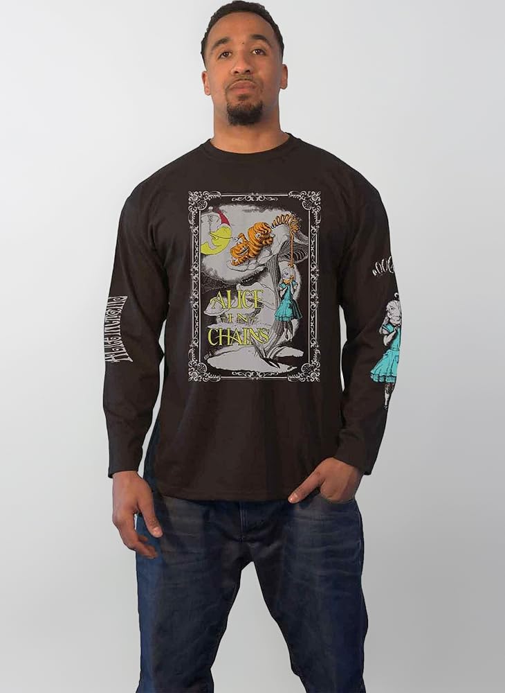 Amazon | [Alice In Chains] T Shirt Wonderland Band Logo 新しい