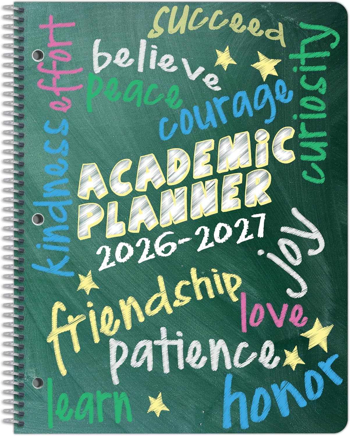 2026-2027 Student Planner Academic Year, Elementary Matrix, 8.5" x 11"