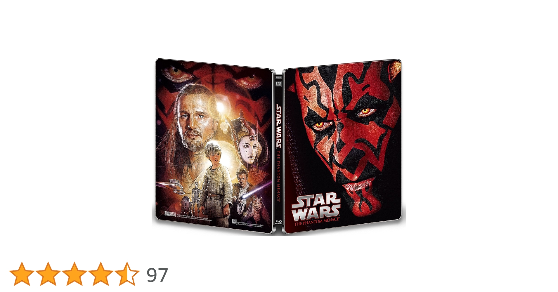 スター・ウォーズ エピソードI/ファントム・メナス スチールブック仕様 [Blu-ray] w17b8b5 Amazon.co.jp: スター・ウォーズ エピソードI/ファントム
