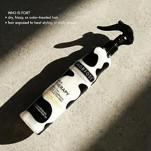 Miniatura 3 de Morfose Professional Two Phase Leave-in Conditioner for Dry, Damaged, or Brittle Strands, Repairs and Protects, Damage, and Split Ends, 13.52 Fl Oz