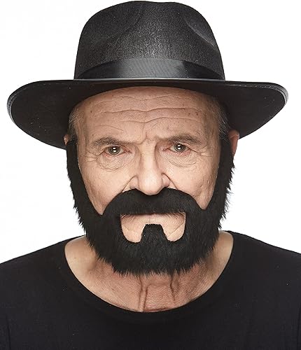 Miniatura 5 de Mustaches Self Adhesive On Bail Fake Beard Novelty False Facial Costume Accessory for Adults