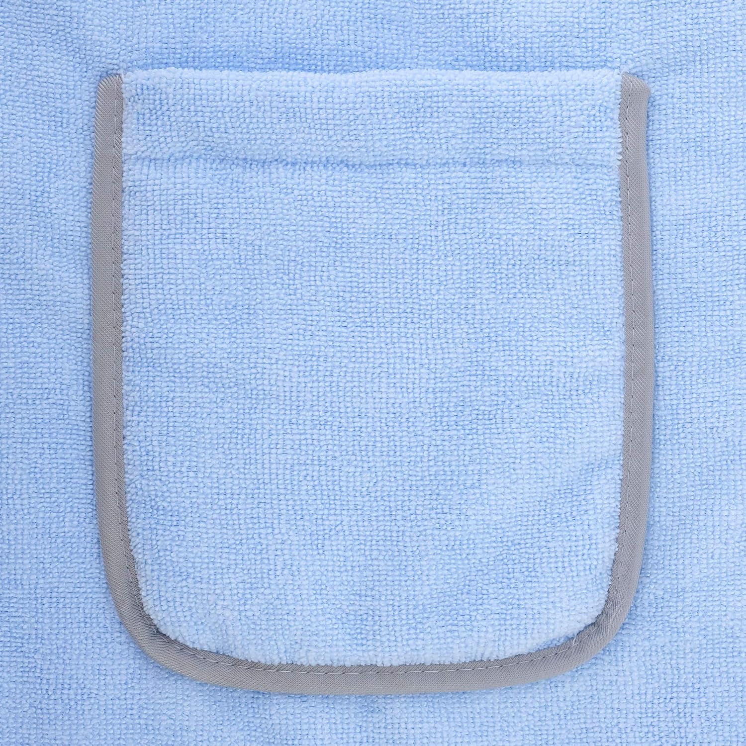 POLYTE Quick Dry Microfiber Bath Towel Body Wrap for Women with Hair Towel Wrap, One Size (Blue)
