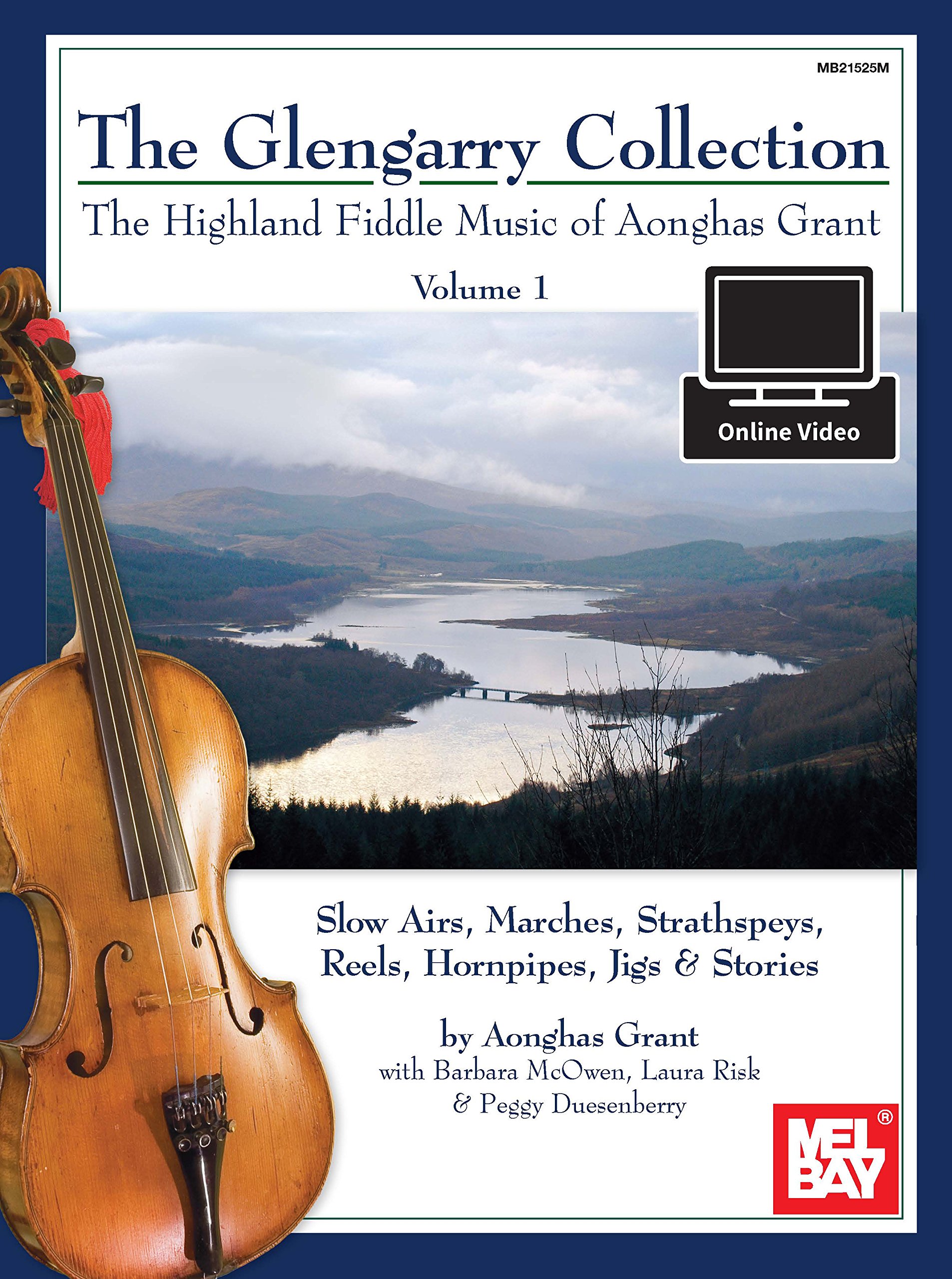 Partition de violon écossais The Glengarry Collection Vol. 1 par Aonghas Grant