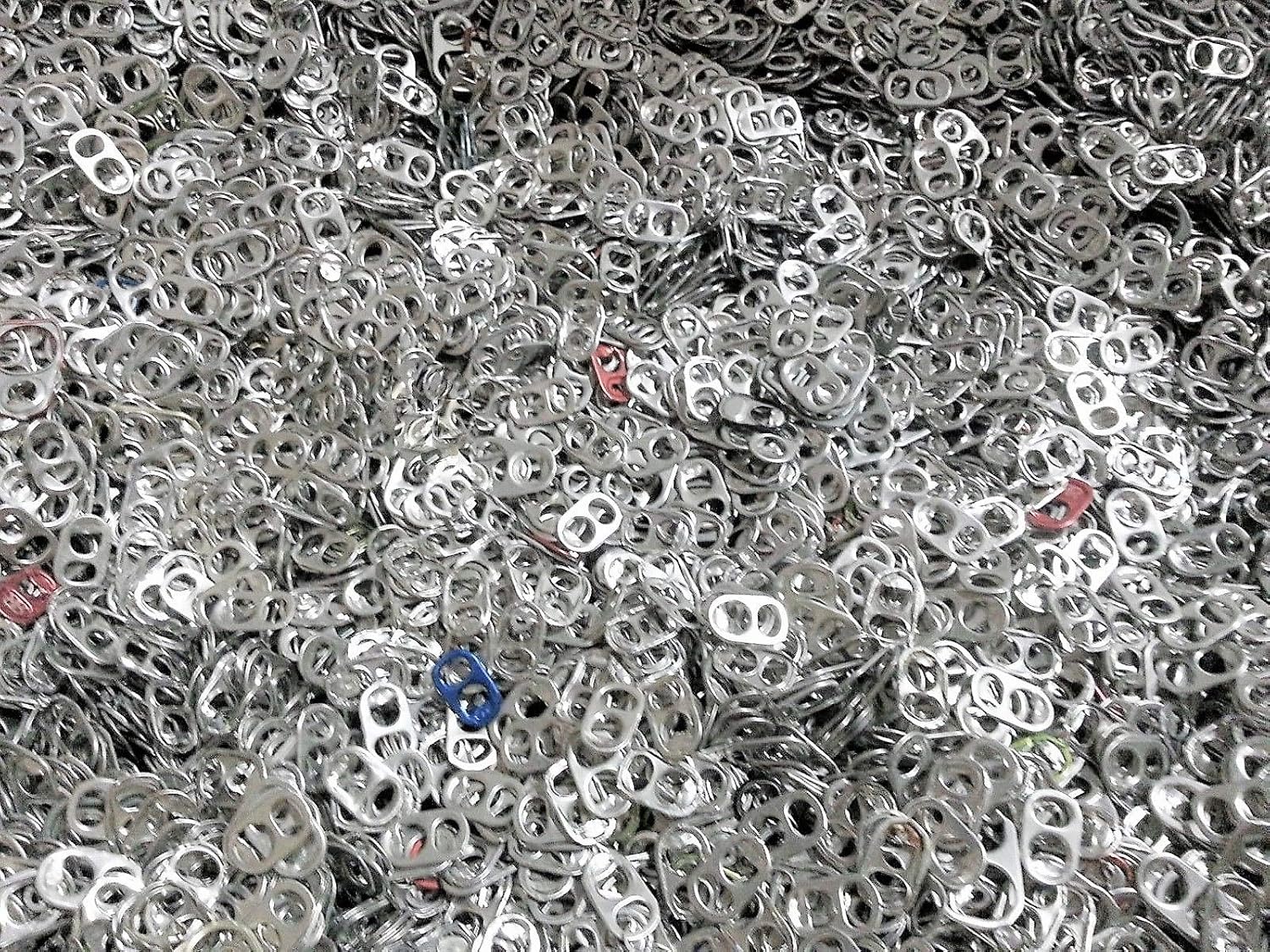 Aluminum Pop Soda Beer Tabs (6000 Silver Tabs)