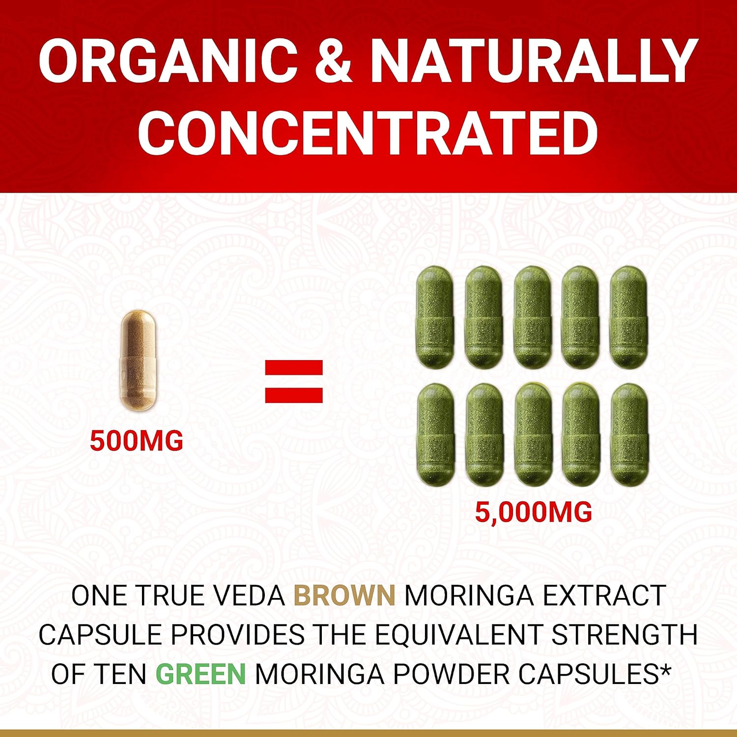 Usda Organic Moringa Capsules | Moringa Organic Pure Tablets...