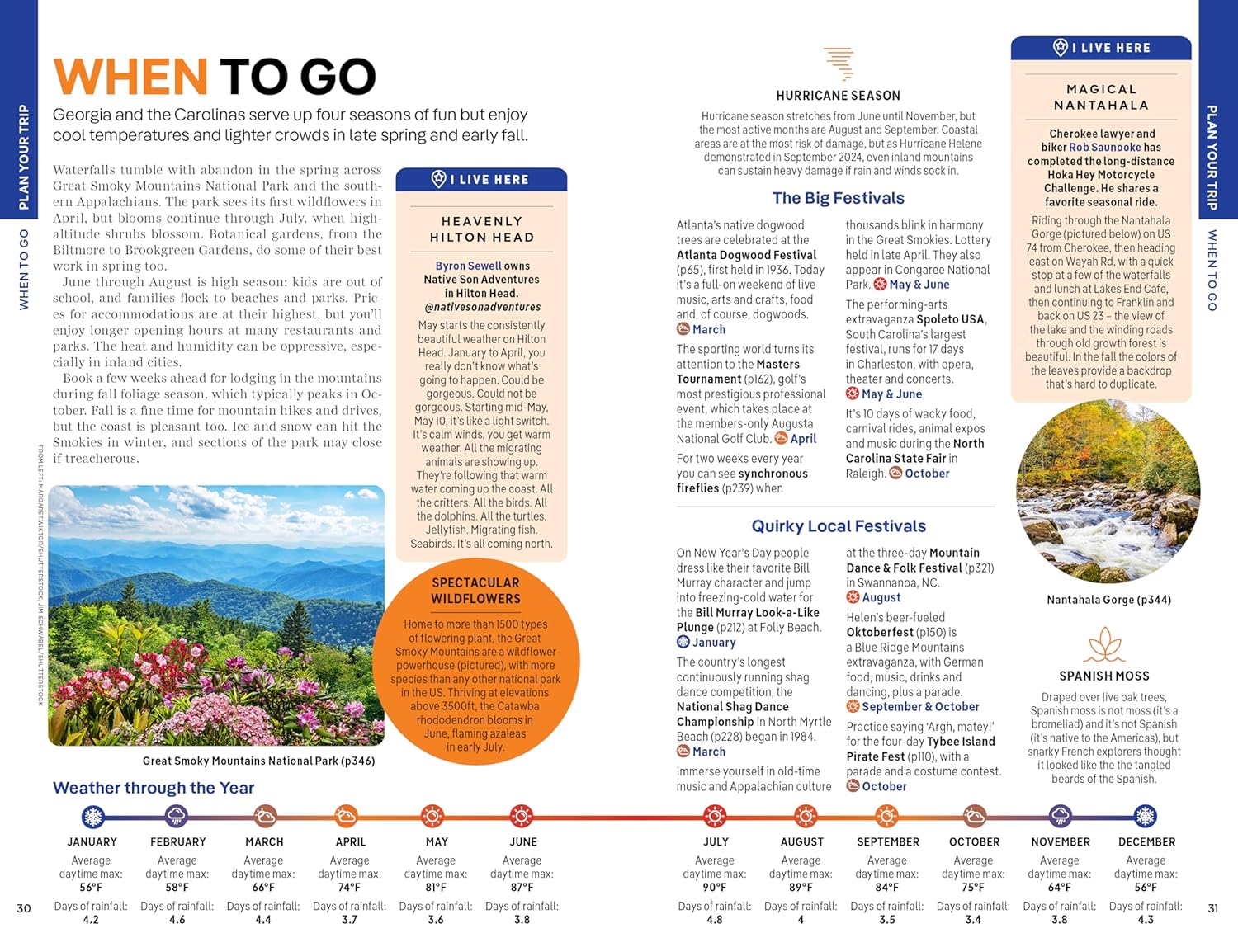 Lonely Planet Georgia & the Carolinas (Travel Guide)      Paperback – August 26, 2025