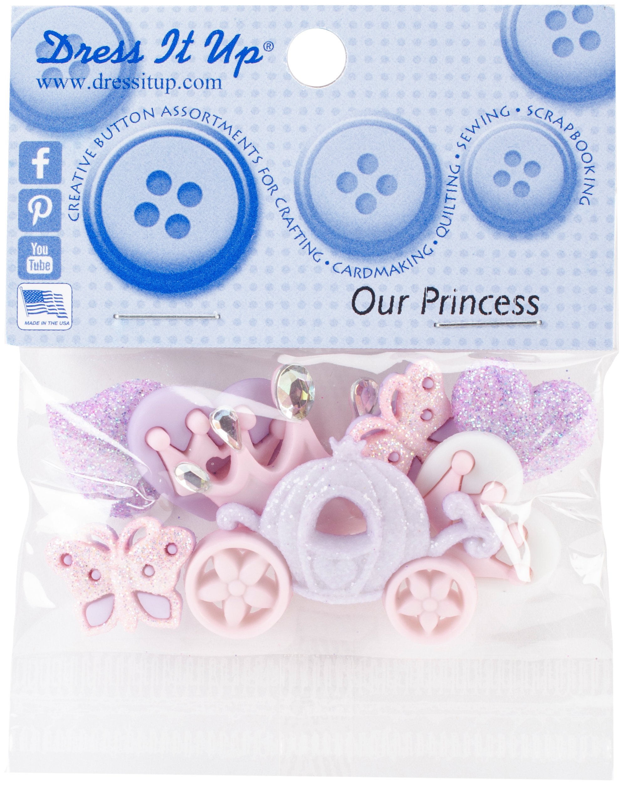 Dress It Up Embellishments-Our Princess