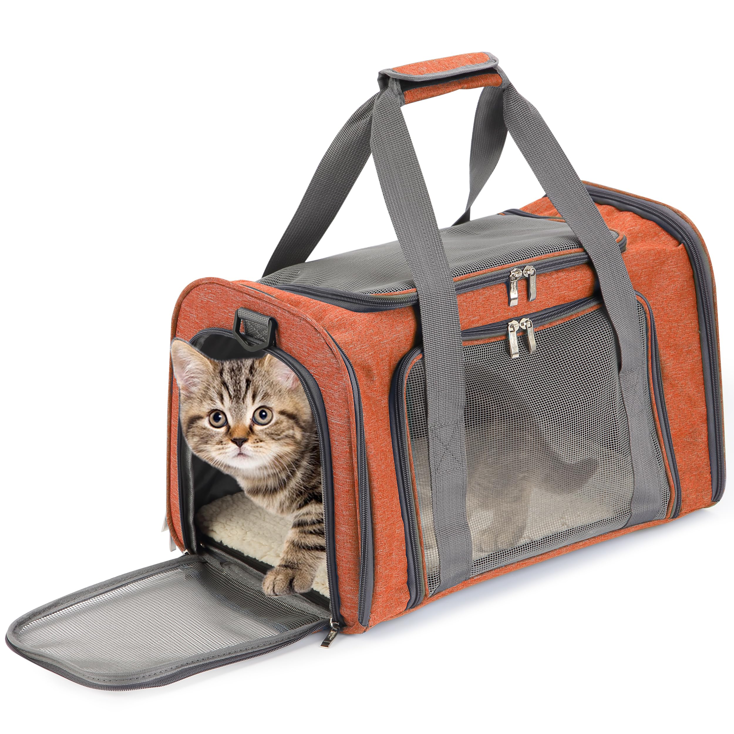 Mr. Pen Pet Travel Carrier - Soft-Sided Cat and Dog Travel Bag — image 1