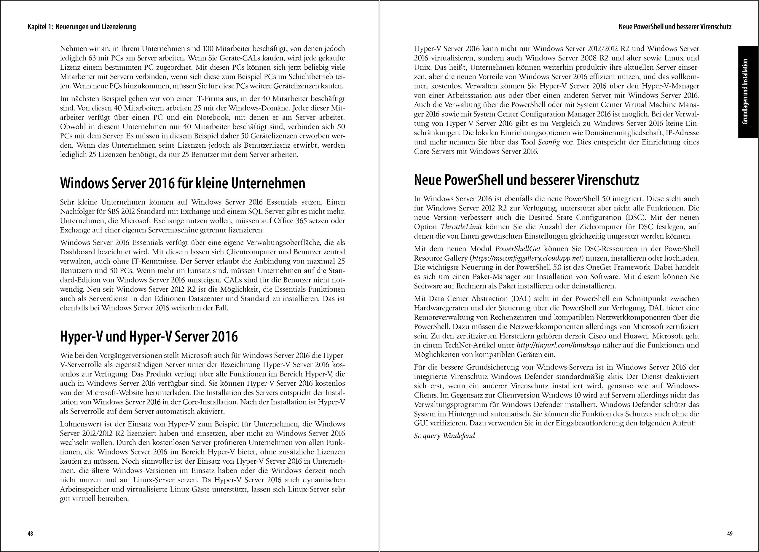 Microsoft Windows Server 2016 – Das Handbuch: Von der Planung und Migration bis zur Konfiguration und Verwaltung