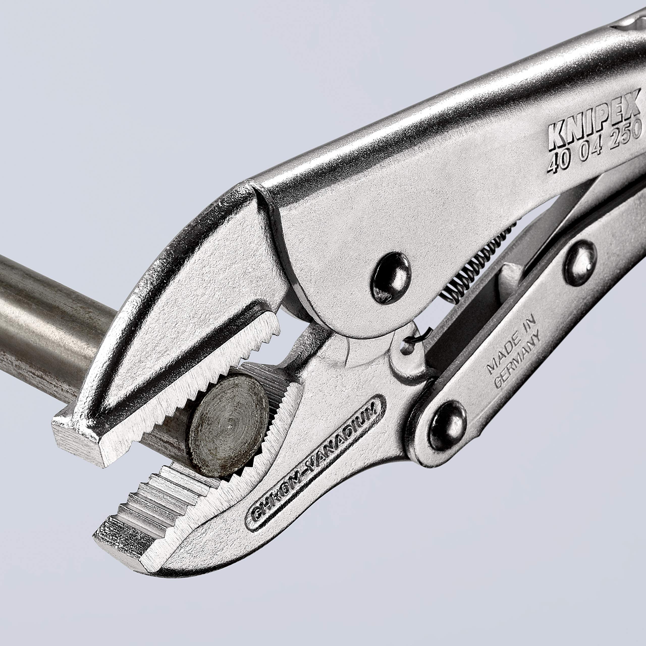 Knipex Pince-étau universelle en blister zinguée 250 mm, 40 04 250 SB