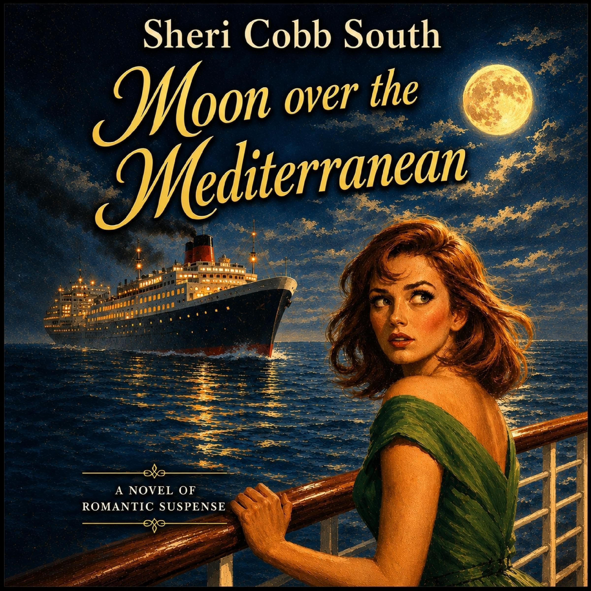 Moon over the Mediterranean book cover