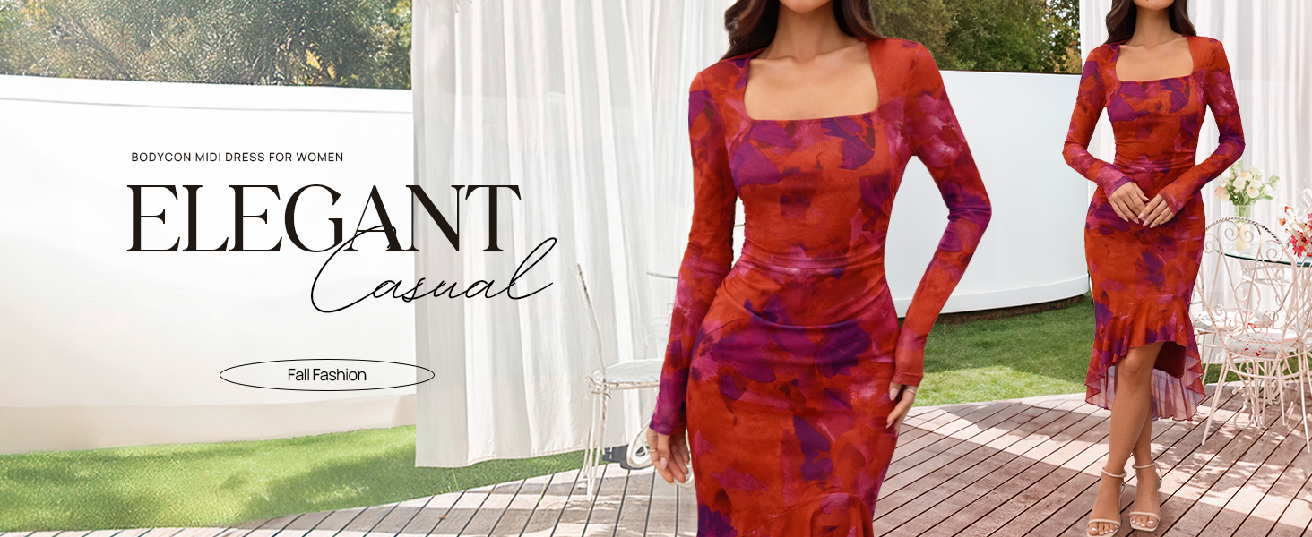 fitted mid length dresses Dark Rust Red Belted Sleeveless Midi Dress - Women's Dresses