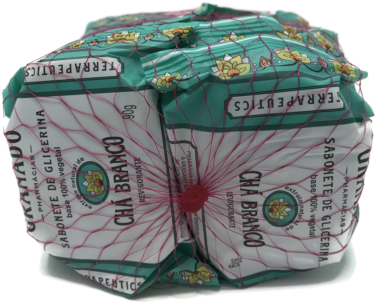 Linha Terrapeutics Granado - Sabonetes em Barra Cha Branco (12 x 90 Gr) - (Granado Terrapeutics Collection - White Tea Bar Soaps (12 x Net 3.17 Oz))