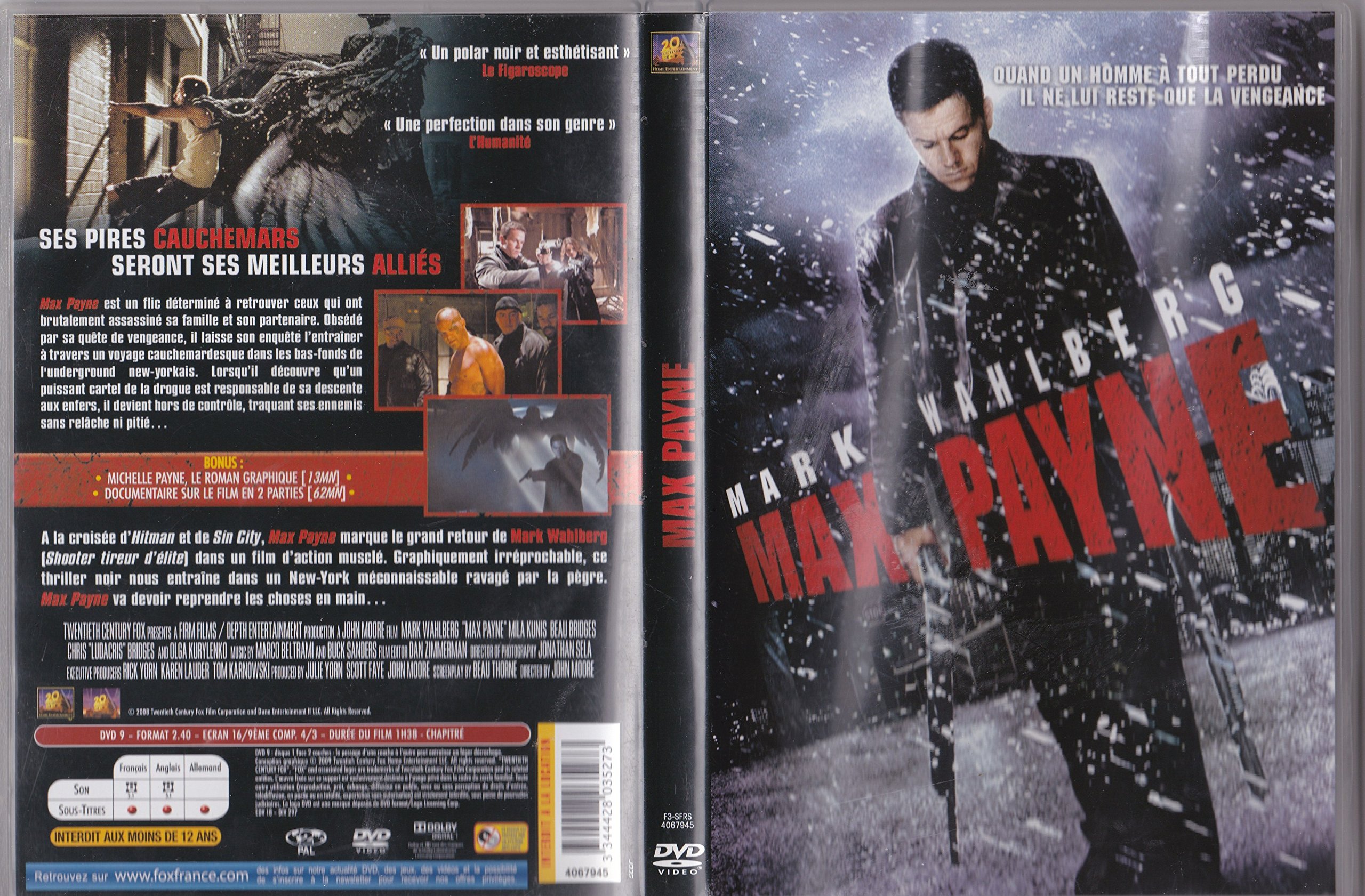 20TH CENTURY STUDIOS DVD Film - Gebraucht Max Payne