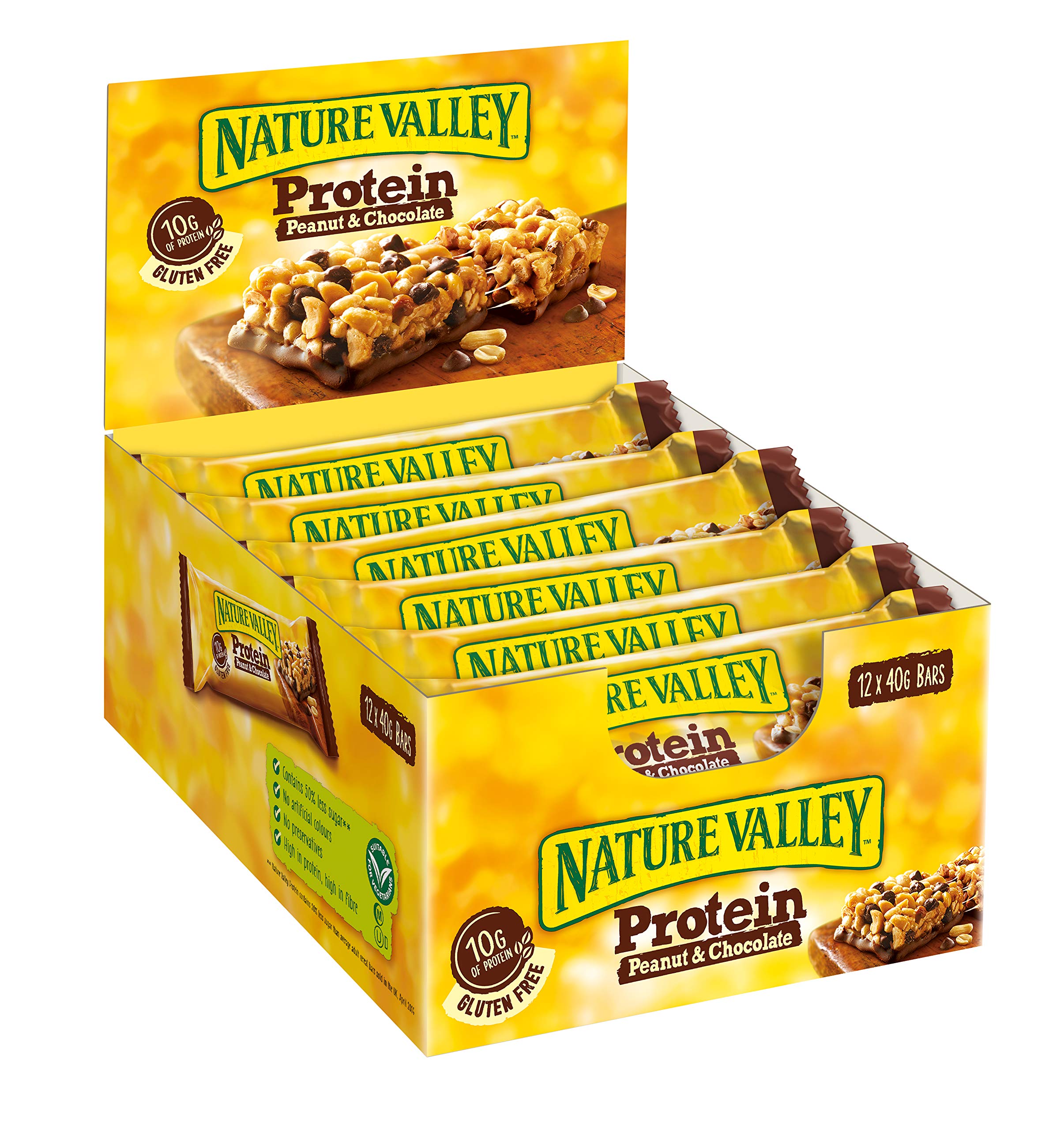 Nature Valley Nature Valley Protein 12x40g Peanut & Chocolate