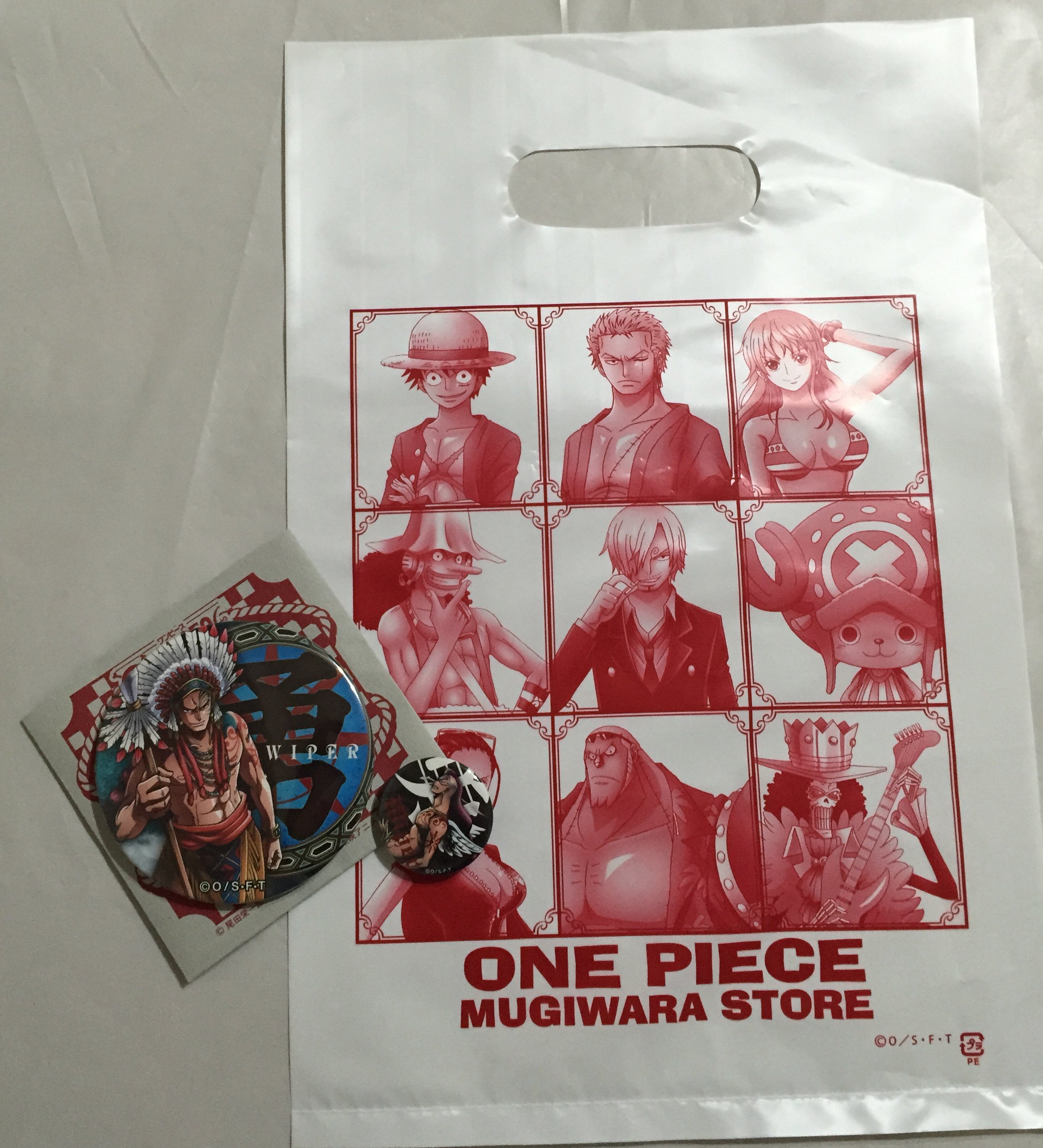 Amazon | ワンピース 麦わらストア 限定 輩 缶バッジ MATSURI 祭 +