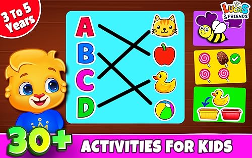 Kids Games: Learn Colors, Math, Number Counting, Puzzles & More For Toddlers Age 3 to 6