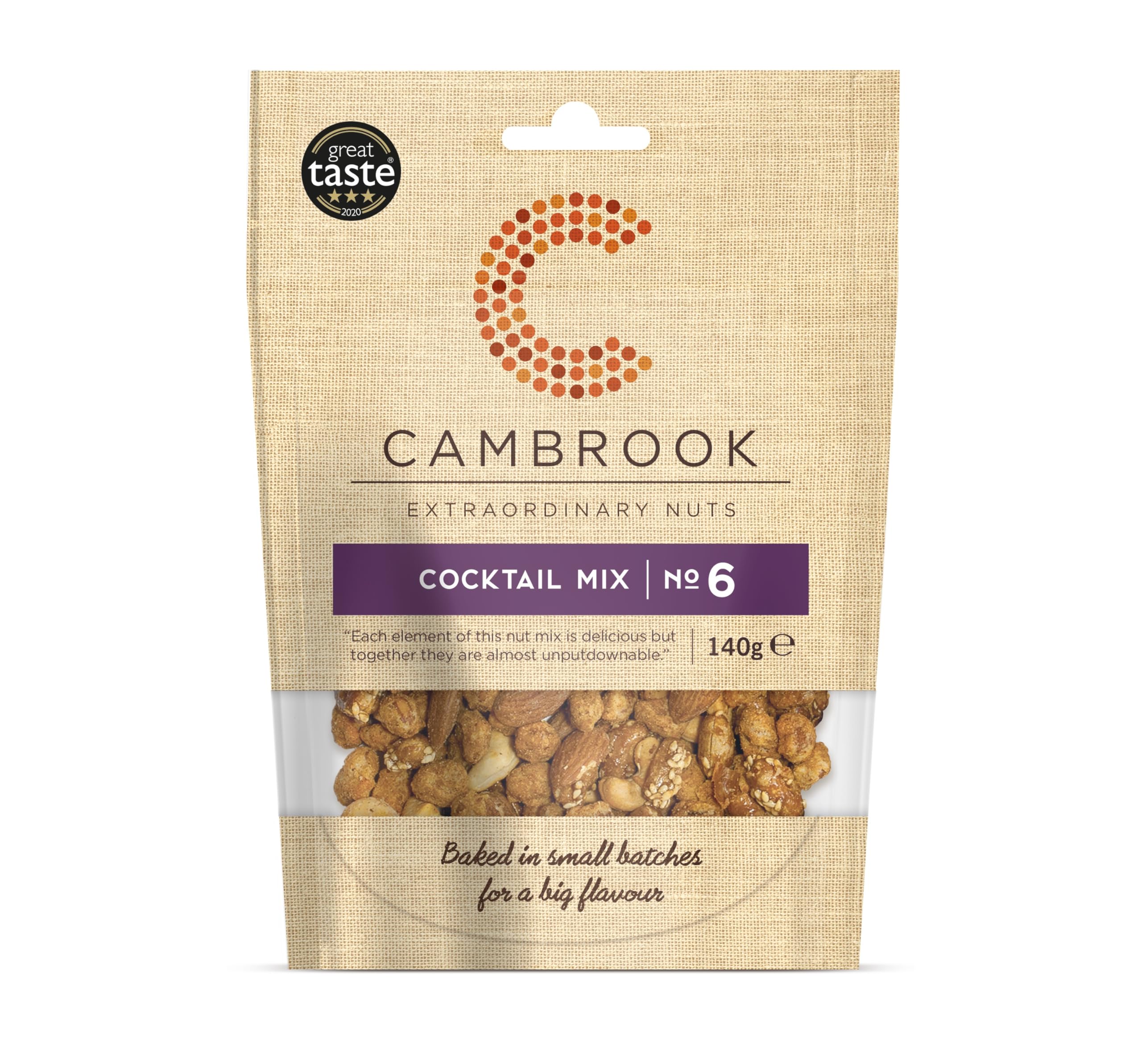 Cambrook - Mix 6, 140g Bags, Pack of 10