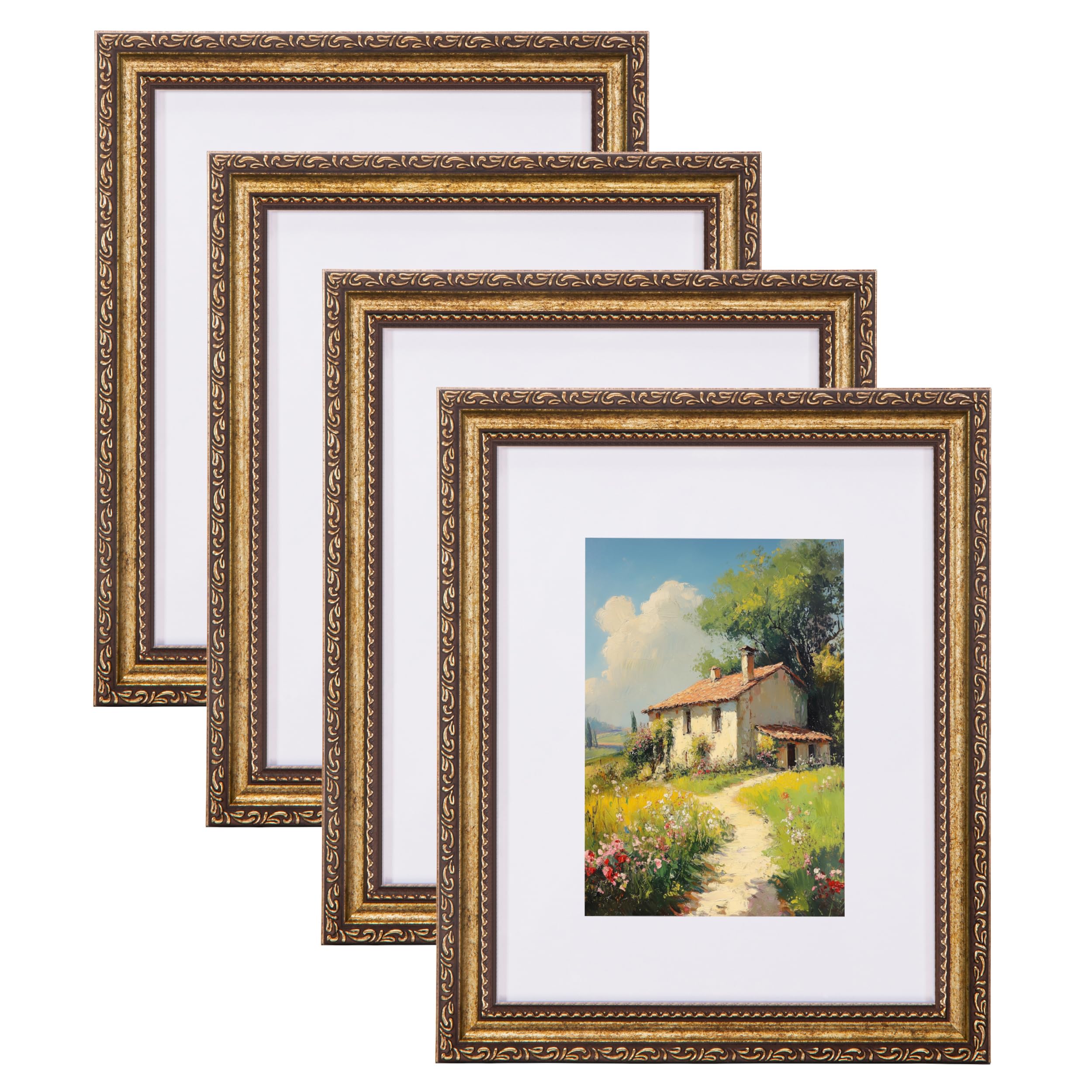 eletecpro 8x10 Picture Frames Set of 4