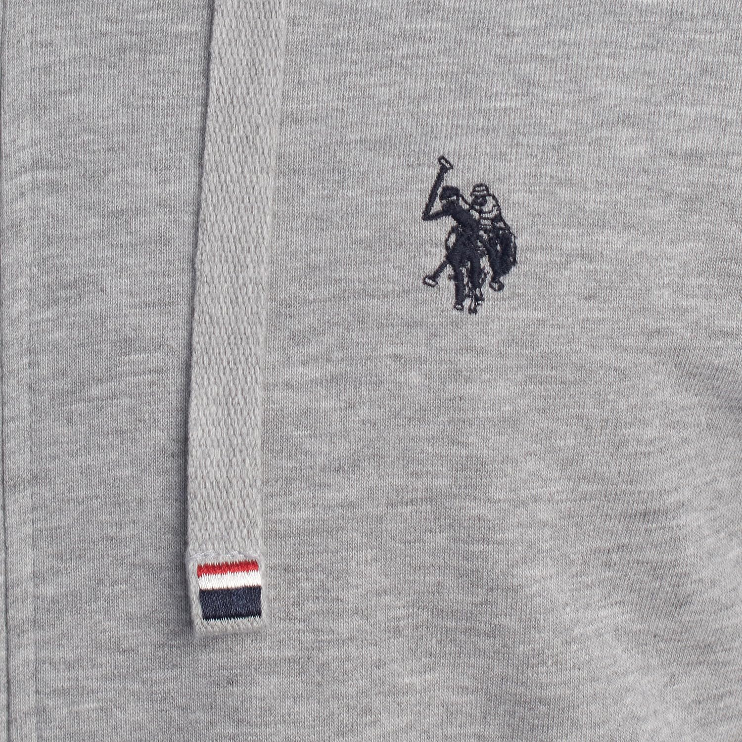 U.S. POLO ASSN. Męska bluza z kapturem rozpinana US41162009