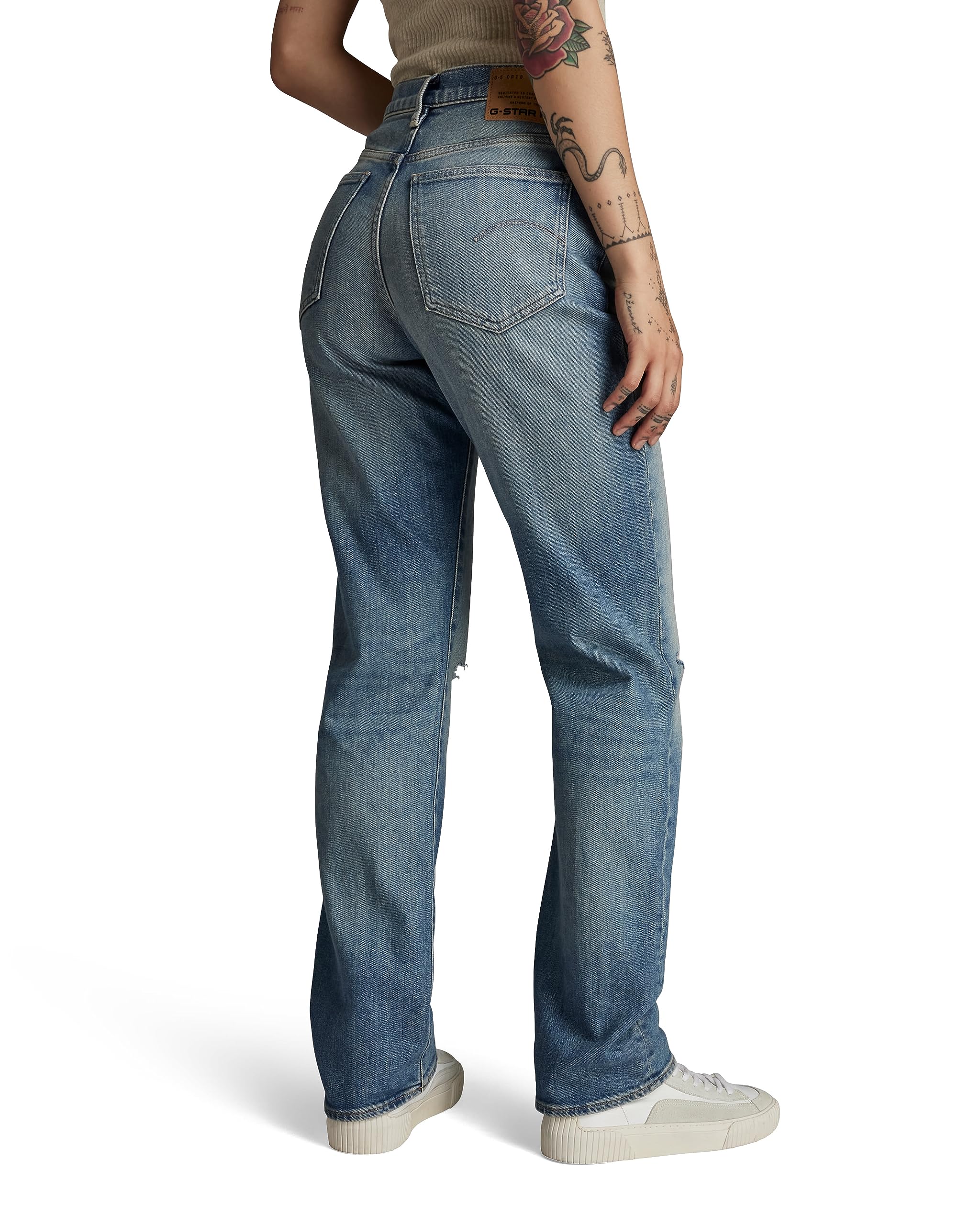 G-STAR Viktoria High Straight Jeans Jeans Mujer