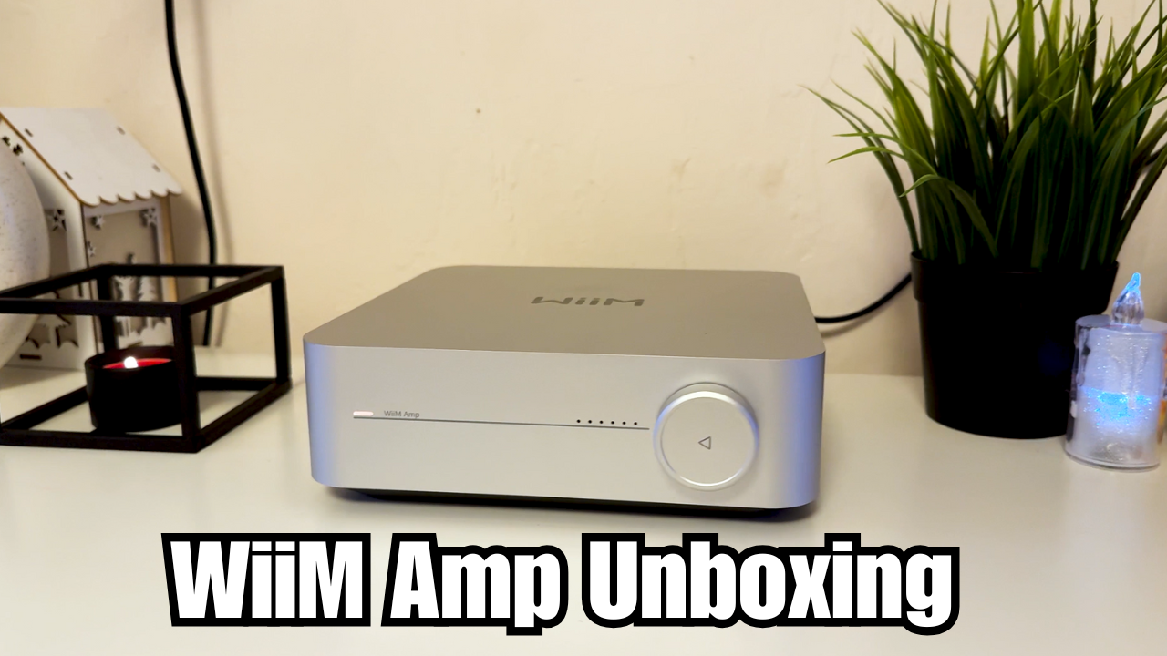 Wiim Amp Rack Watch WiiM AMP Unboxing on Amazon Live