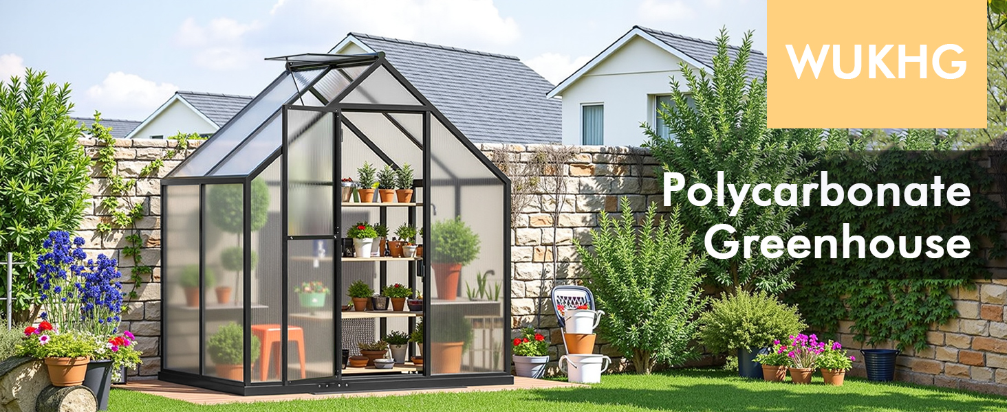 Amazon.com : 6×4FT Small Greenhouse, Mini Greenhouse with