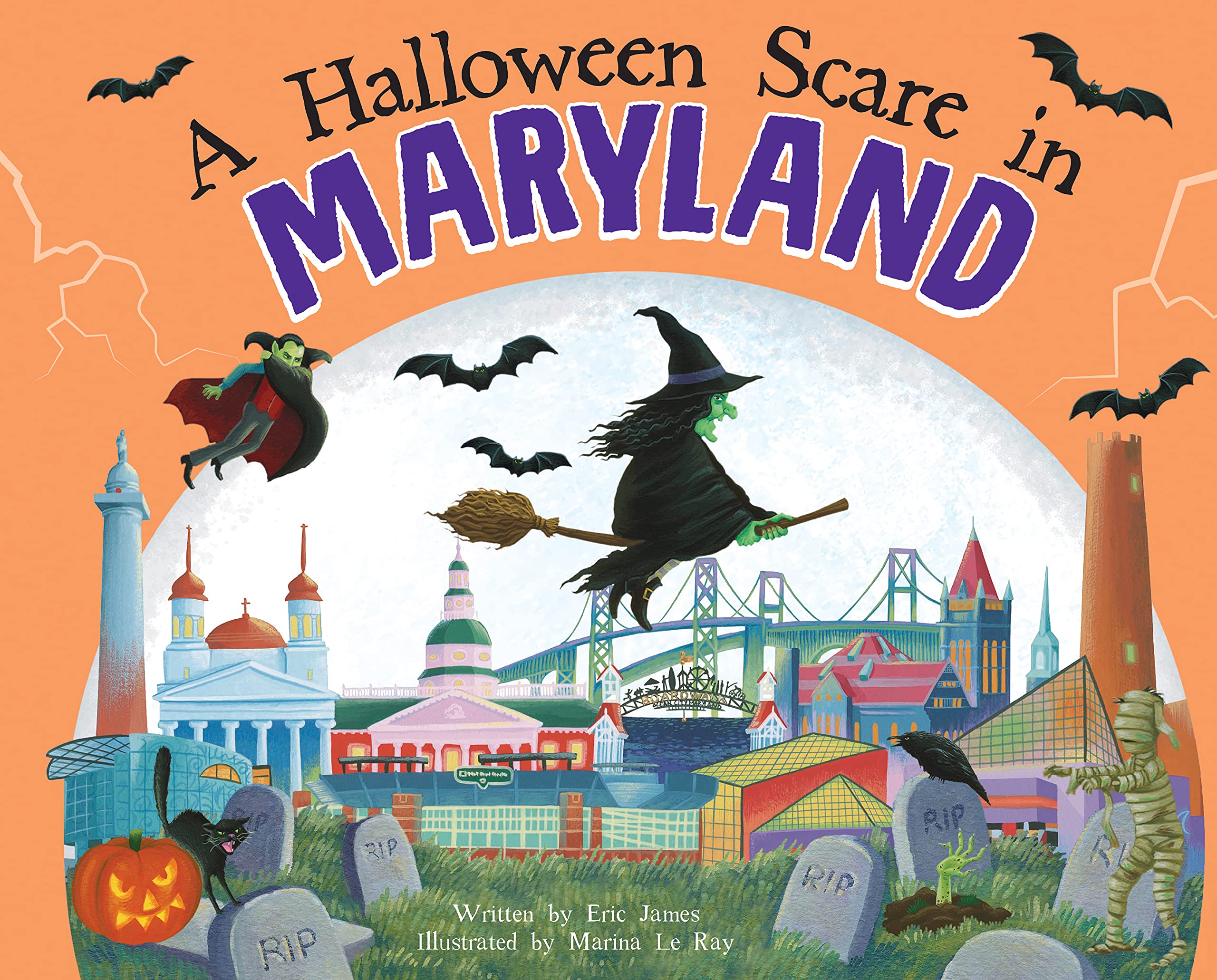 A Halloween Scare in Maryland: A Trick-or-Treat Gift for Kids