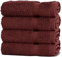 Vista 63 de Chakir Turkish Linens - Toallas turcas de 100% algodón, suaves y absorbentes (4 paños, color gris)