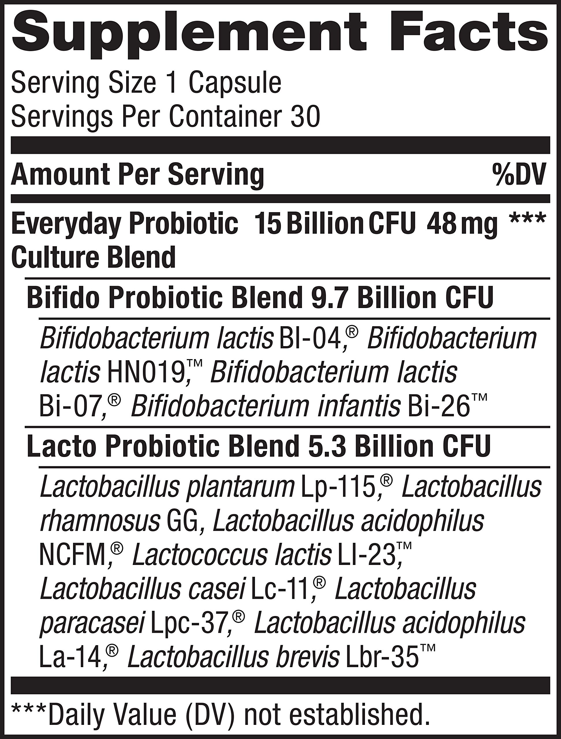 Renew Life Adult Probiotic Ultimate Flora Everyday GoPack Probiotic Supplement Shelf Stable