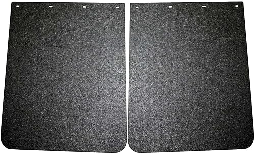 Par de solapas universales para barro de alta resistencia de 24 x 30 pulgadas de polímero para semirremolques, tractores, remolques, Freightliner