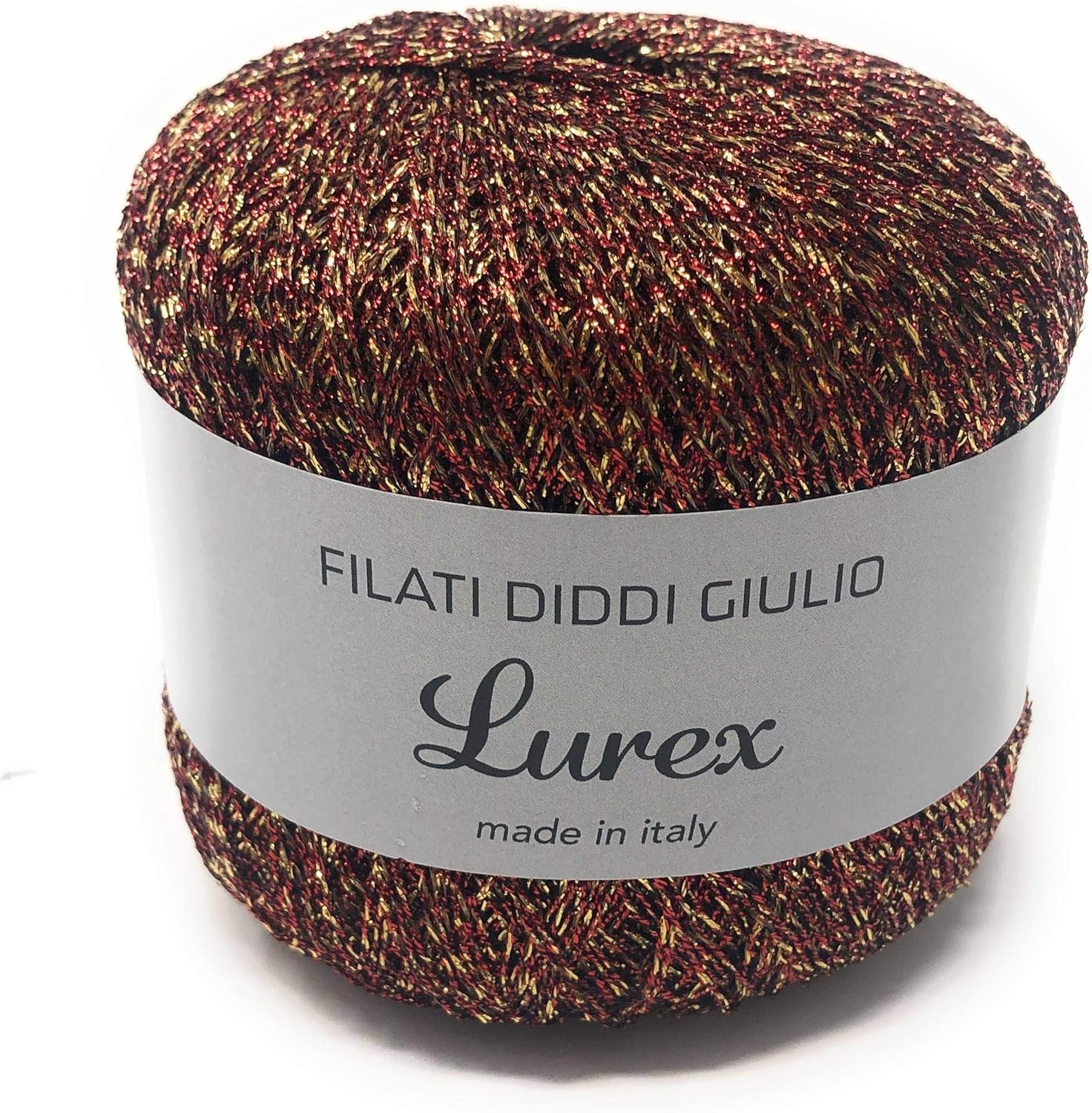 Gomitolo Lurex Chicca Tutto Moda - Filo Spiralato Lamè Per Uncinetto E Lavorazioni A Maglia, Made In Italy - Foto 8