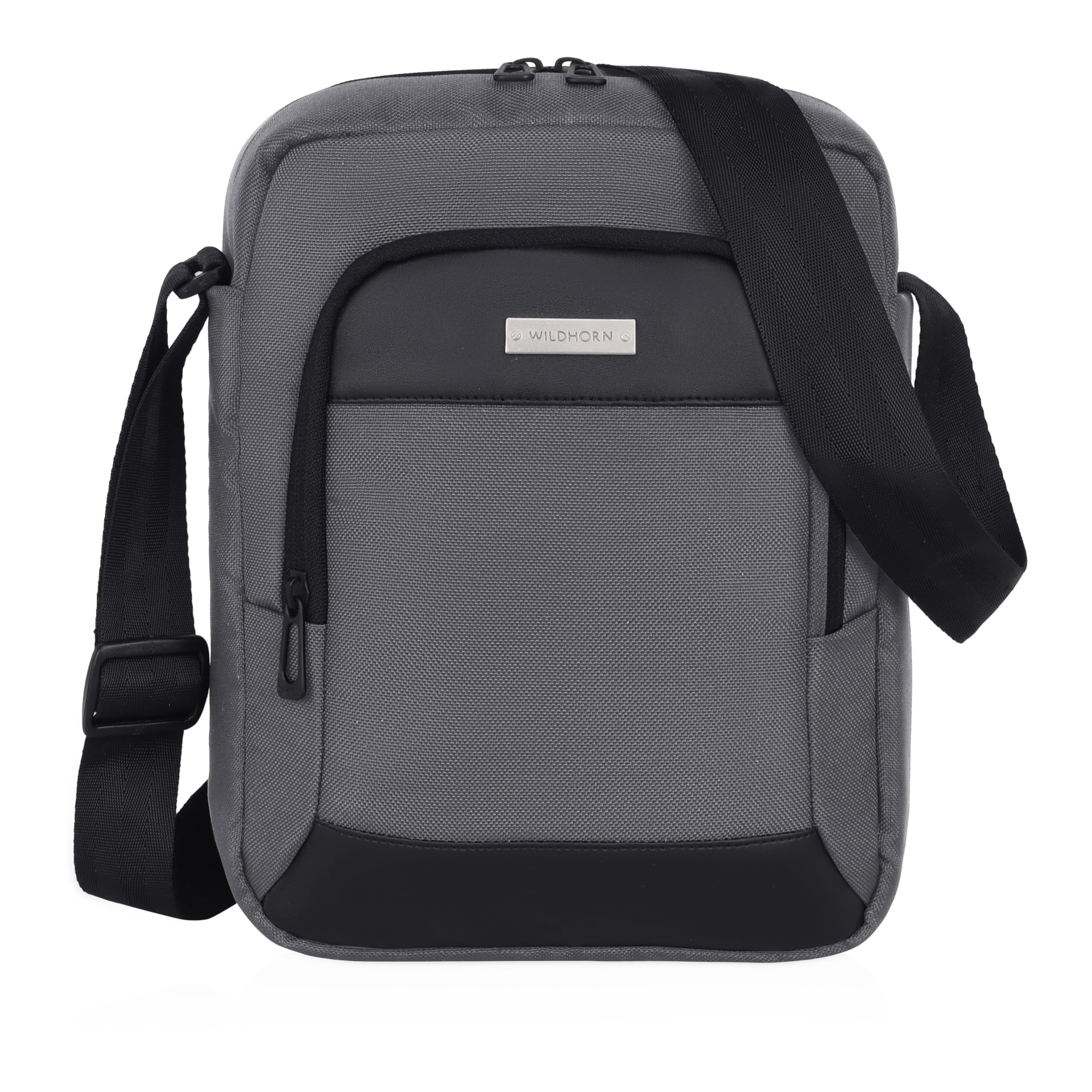 WildHorn Sling Crossbody Bag for Men, Stylish Chest Shoulder Bag for Men Women, Adjustable Strap for Daily Commuting Travel Outdoor Activities (Grey) (B0CX14F6RC) Amazon Price History, Amazon Price Tracker