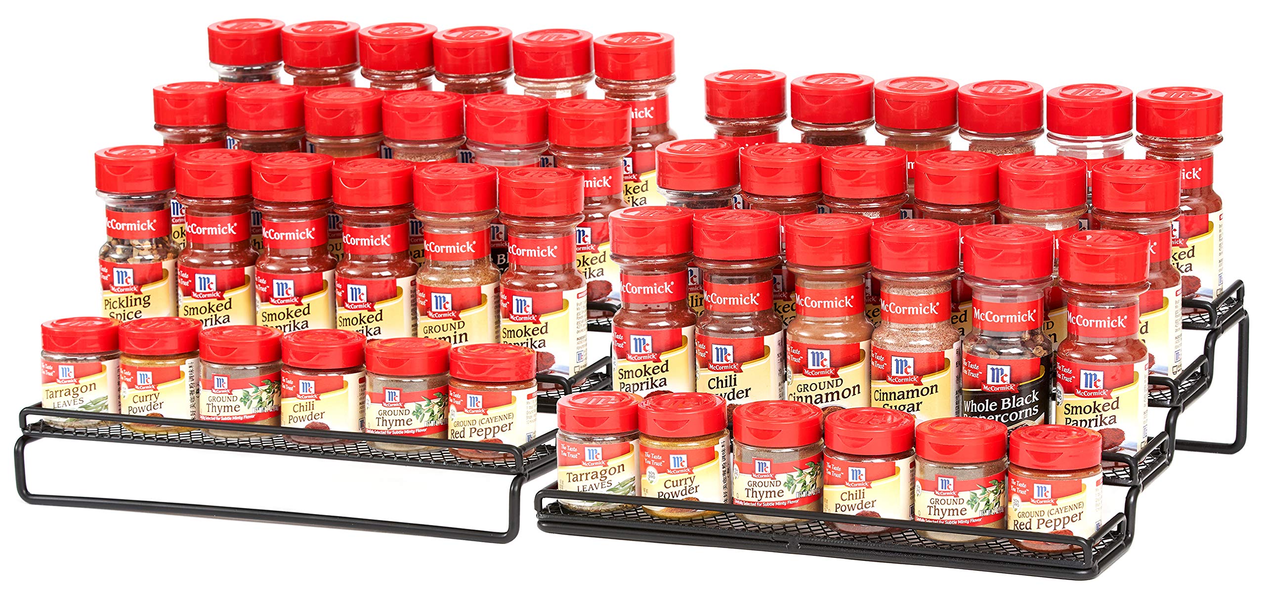 Buy 4 Tier Expandable Spice Rack Organizer for (11.5 to 23 Inch) Step Shelf Spice