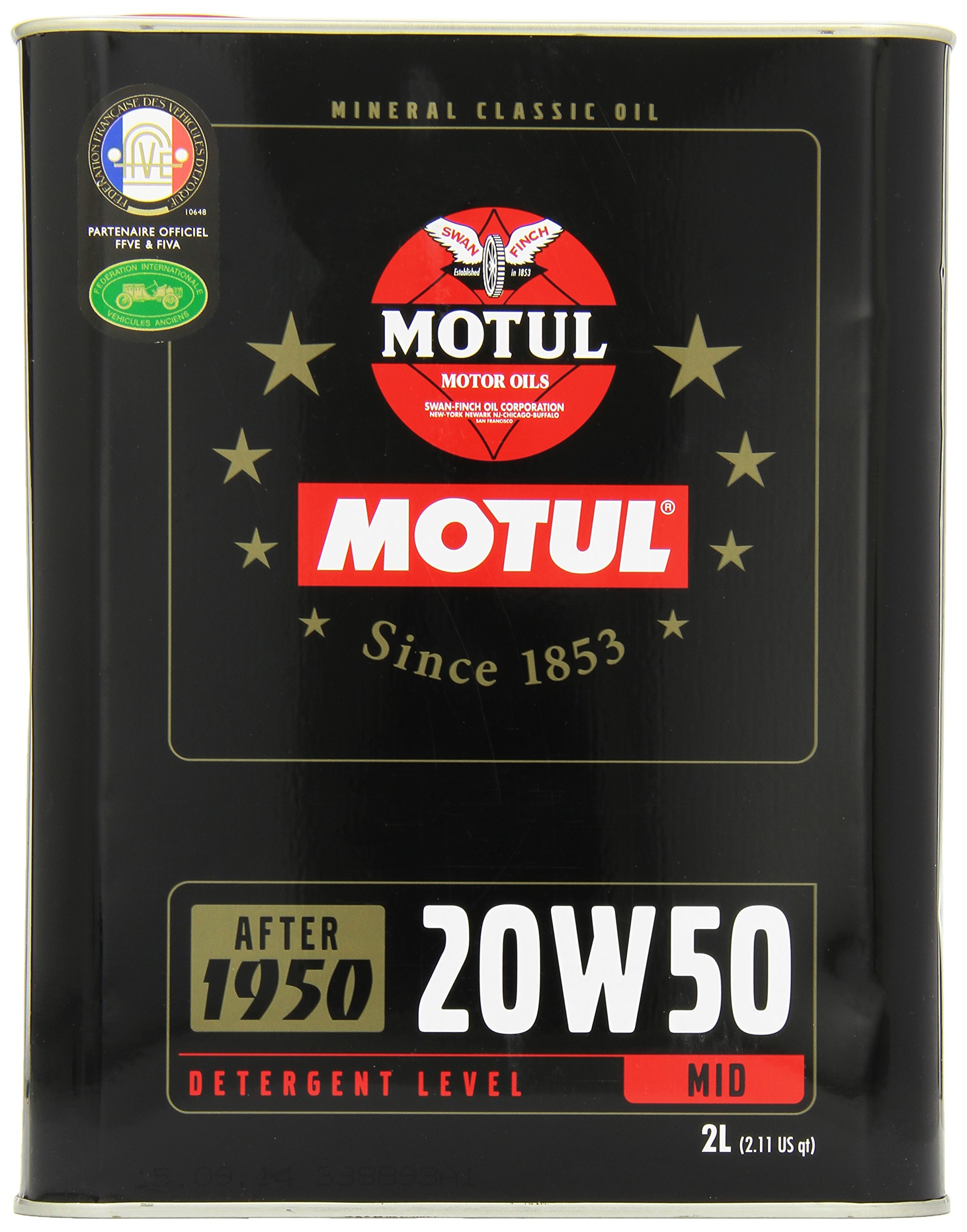 Amazon | MOTUL モチュール クラシック 20W-50 2L 鉱物油 ミネラル 
