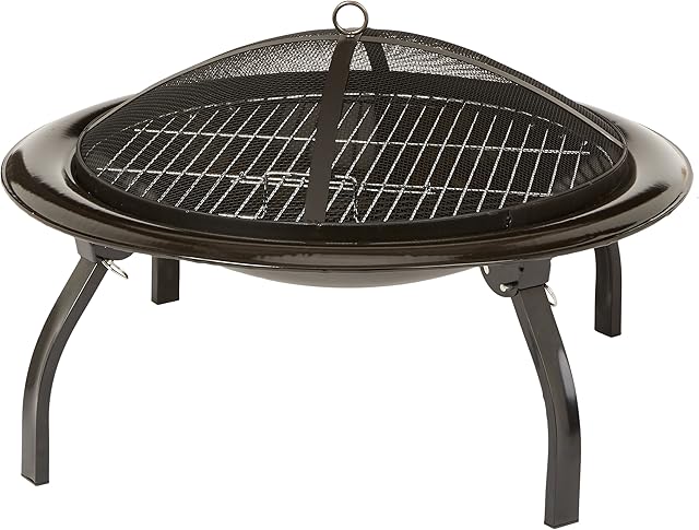 Amazon Basics Portable Folding Fire Pit, 66 cm