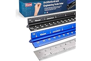 Architect and Engineer's Precision Measuring Tool: The Architectural Ruler