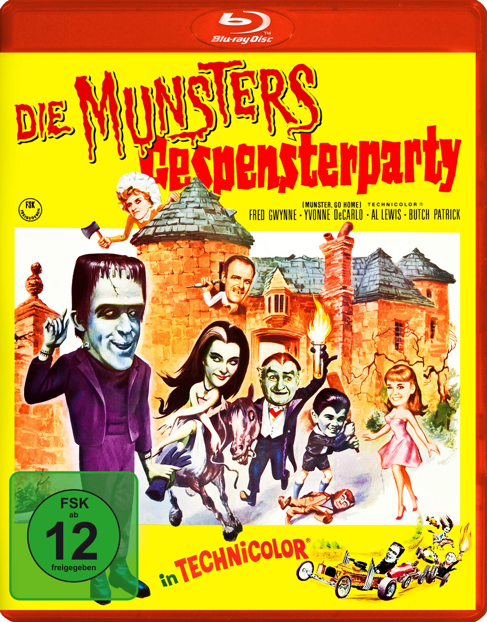 Die Munsters: Gespensterparty [Blu-ray] [1966]