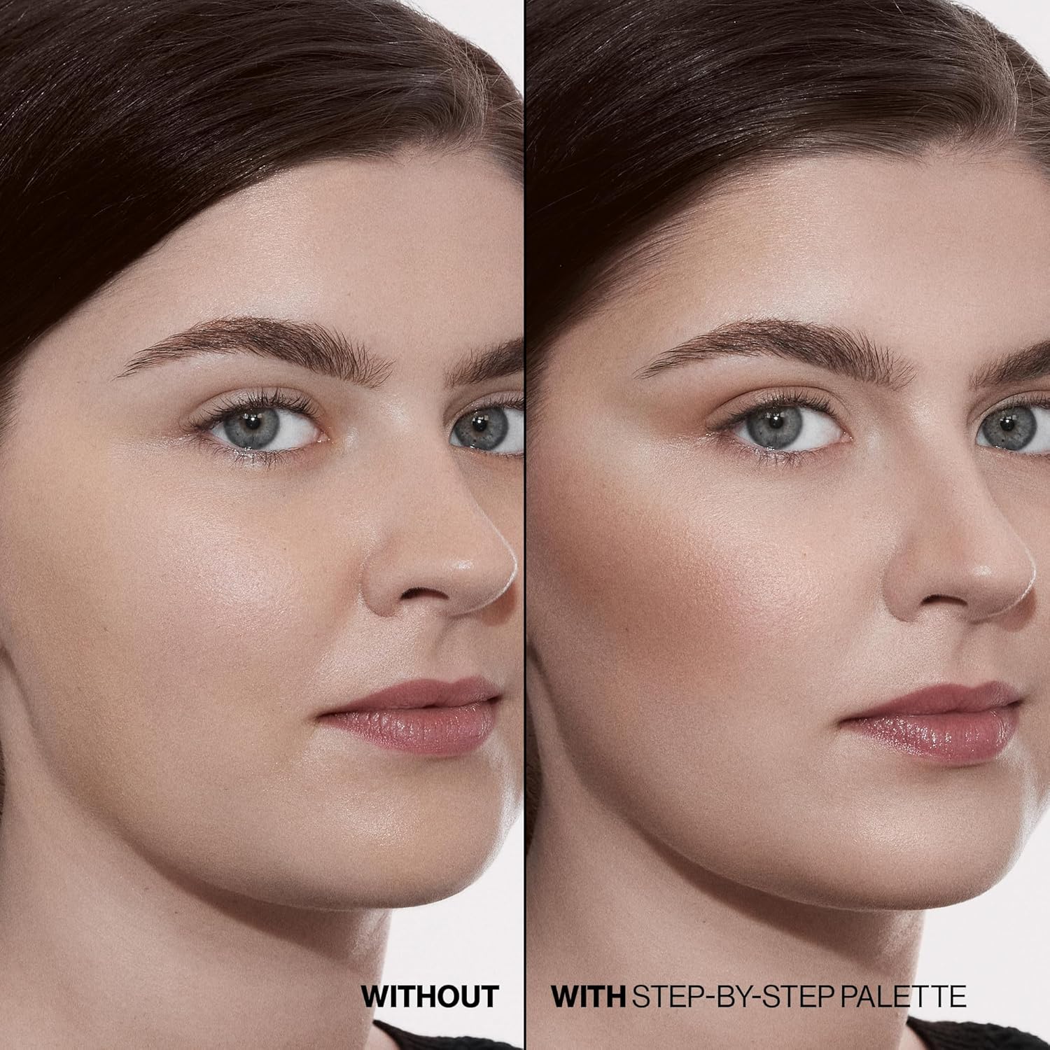 Smashbox Step-By-Step Contour Palette | Sculpt + Glow All-In-One Contour Kit with Blendable + Buildable Formulas - Image 2