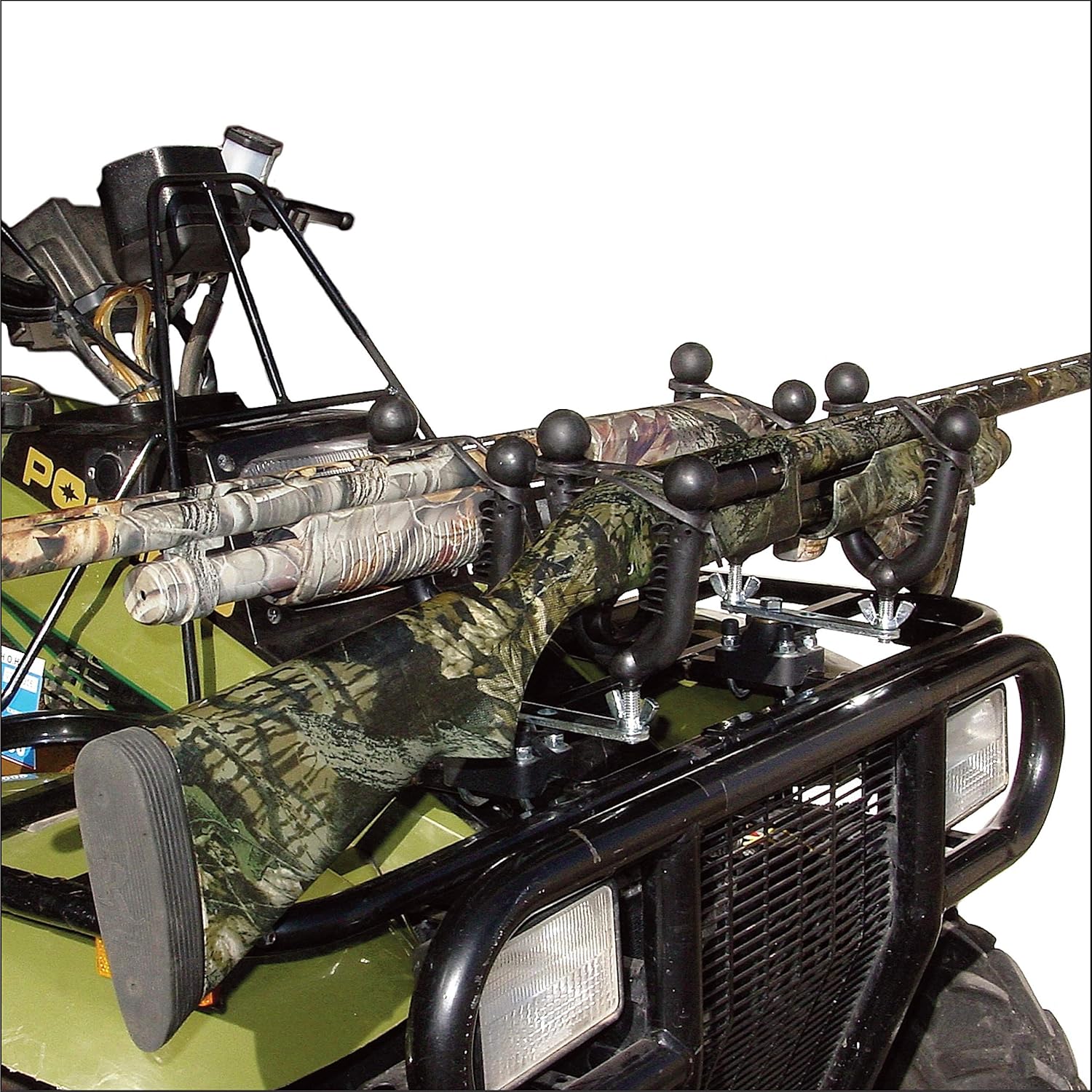 All Rite Products Pack Rack Pro Double ATV Gun & Bow Rack - Model PMP2 : Automotive