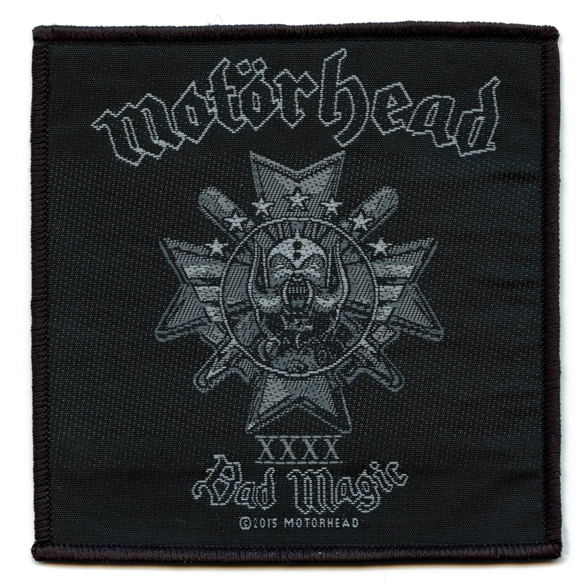 Motorhead Bad Magic Woven Sew On Patch Officially Licensed Patch