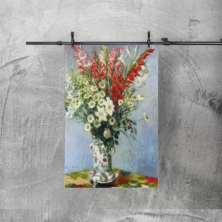 Amazon.co.jp: クロード・モネの絵画を完全収録。『グラジオラス