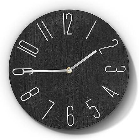 Amazon Co Jp 壁掛け時計 時計 壁掛け かけ時計 かべかけとけい 静音 掛け時計 無音 おしゃれ 非電波 かわいい シンプル インテリア モダン かけ時計 ウォールクロック リビング 時計 部屋飾り リビングルーム 寝室 リビング オフィス 会社 装飾 贈り物 直径30cm 黒