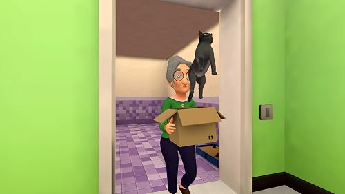 Granny Trouble House – Crazy Cat Prank Game – vue 7