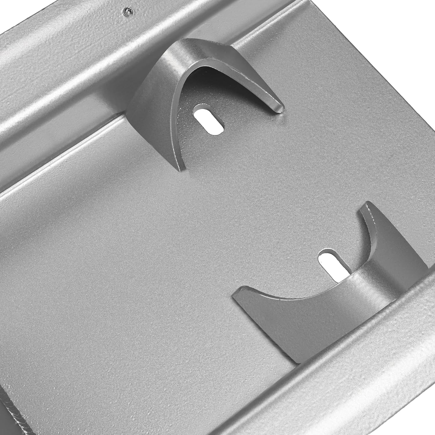 ALMULOO ATV Swing Arm Skid Plate Compatible with 2004-2014 Honda TRX450R & TRX450ER, Silvery Aluminum Guard