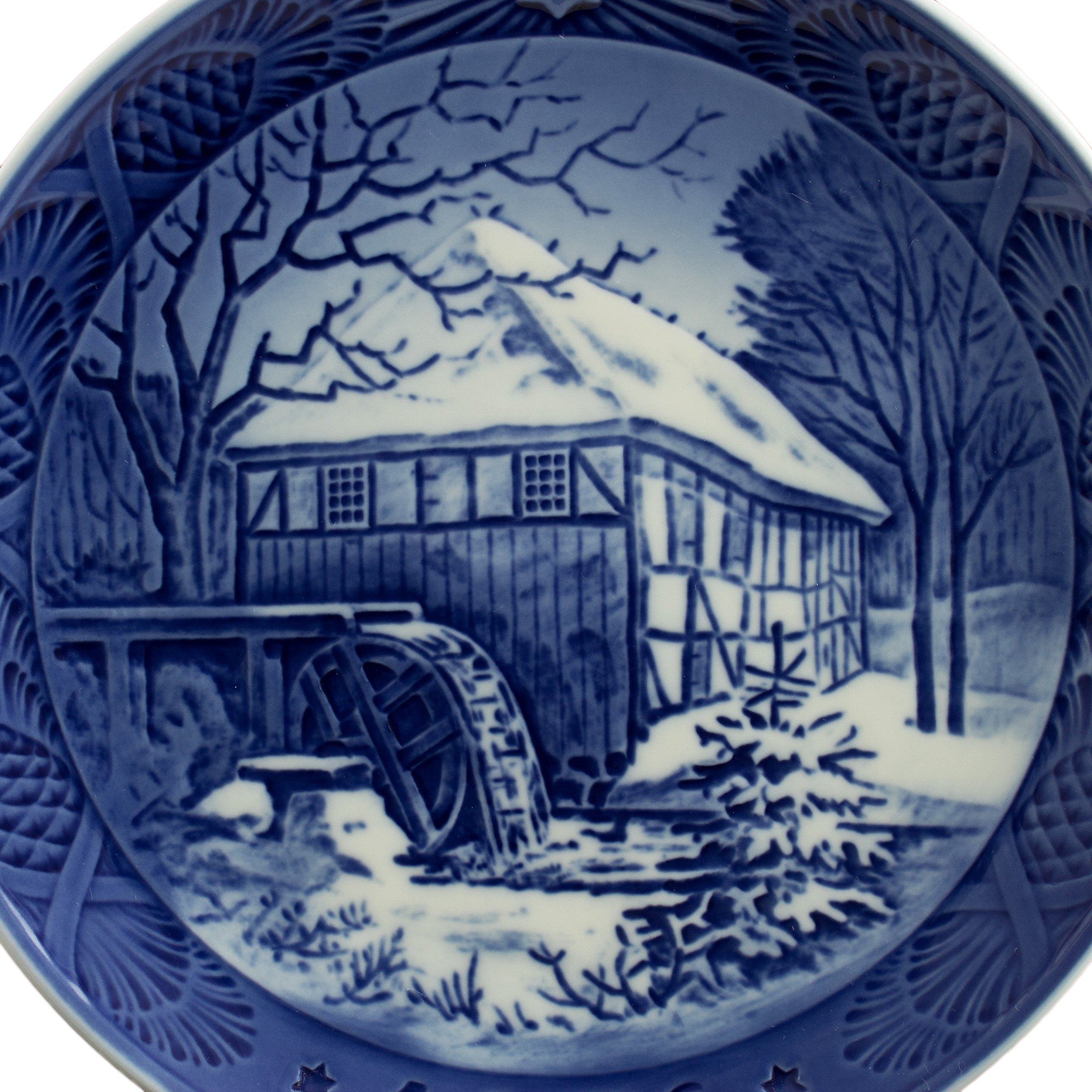 ROYAL COPENHAGEN PIATTO DI NATALE 1976 ORIGINALE PORCELLANA PRIMA SCELTA